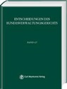 Mitglieder des Bundesverwaltungsgerichts - BVerwGE - Entscheidungen des Bundesverwaltungsgerichts