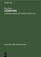 Max Pirker, Landeskommission für Fremdenverkehr - Kärnten