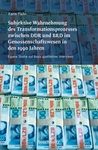 Karin Plehn - Subjektive Wahrnehmung des Transformationsprozesses zwischen DDR und BRD im Genossenschaftswesen in den 1990er Jahren