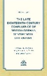 Xiaohu Jiang - Late Eighteenth Century Confluence of British German Sentimental