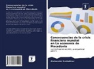 Aleksandar Kostadinov - Consecuencias de la crisis financiera mundial en La economía de Macedonia