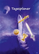 Angelina Schulze - Tagesplaner undatiert A5 für Tageskarten ziehen und Termine