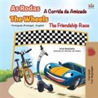 Kidkiddos Books, Inna Nusinsky - The Wheels -The Friendship Race (Portuguese English Bilingual Kids' Book - Portugal)