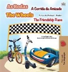 Kidkiddos Books, Inna Nusinsky - The Wheels -The Friendship Race (Portuguese English Bilingual Kids' Book - Portugal)