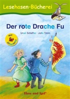 Ursel Scheffler, Jutta Timm - Der rote Drache Fu, m. Silbenhilfe