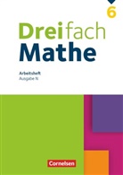 Dreifach Mathe - Ausgabe N: Dreifach Mathe - Ausgabe N - 6. Schuljahr Arbeitsheft mit Lösungen