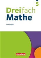 Dreifach Mathe - Ausgabe 2021: Dreifach Mathe - Ausgabe 2021 - 5. Schuljahr Arbeitsheft mit Lösungen