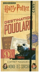 Collectifs Jeunesse, J. K. Rowling - Destination Poudlard, Harry Potter : platform 9 3-4 : coffret magique du monde des sorciers
