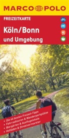 Marco Polo Verlag - MARCO POLO Freizeitkarte 21 Köln, Bonn und Umgebung 1:110.000