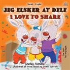 Shelley Admont, Kidkiddos Books - I Love to Share (Danish English Bilingual Book for Kids)