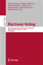 Bernhard Beckert, Bernhard Beckert et al, David Duenas-Cid, Robert Krimmer, Oksana Kulyk, Ralf Küsters... - Electronic Voting