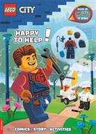 AMEET, Buster Books, Lego (R), LEGO®, Legoâ® - LEGO® City: Happy to Help! Activity Book (with Harl Hubbs minifigure)