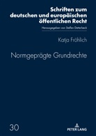 Katja Fröhlich - Normgeprägte Grundrechte