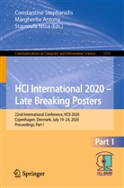Margherit Antona, Margherita Antona, Stavroula Ntoa, Constantine Stephanidis - HCI International 2020 - Late Breaking Posters