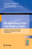 Margherit Antona, Margherita Antona, Stavroula Ntoa, Constantine Stephanidis - HCI International 2020 - Late Breaking Posters
