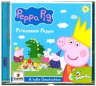 Peppa Pig Hörspiele - Prinzessin Peppa (und 5 weitere Geschichten), 1 Audio-CD (Hörbuch)