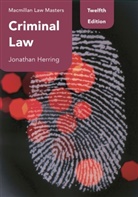 Jonathan Herring, Herring Jonathan - Criminal Law