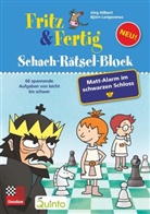 Jörg Hilbert, Björn Lengwenus - Fritz & Fertig Schach-Rätselblock: Mattalarm im schwarzen Schloss