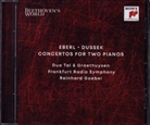Ludwig van Beethoven, Frankfurt Radio Symphony, Tal &amp; Groethuysen - Beethoven's World - Eberl, Dussek: Concertos for 2 Pianos, 1 Audio-CD (Audio book)