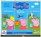 Peppa Pig Hörspiele - 3er Box. Box.1, 3 Audio-CD (Audio book)
