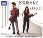 Zoltán Kodály, György Ligeti - Sonata for Solo Cello / Duo for Violin and Cello, 1 Audio-CD (Audio book)