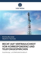Andre Burylow, Andrej Burylow, Vladimir Kochew - RECHT AUF VERTRAULICHKEIT VON KORRESPONDENZ UND TELEFONGESPRÄCHEN