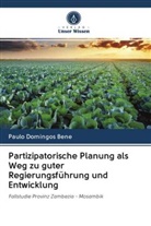 Paulo Domingos Bene - Partizipatorische Planung als Weg zu guter Regierungsführung und Entwicklung