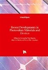 Pietro Elia Campana, Natarajan Prabaharan, Marc Rosen - Recent Developments in Photovoltaic Materials and Devices