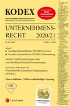 Werner Doralt - KODEX Unternehmensrecht 2020/21