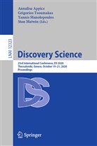 Annalisa Appice, Yannis Manolopoulos, Yannis Manolopoulos et al, Stan Matwin, Grigorio Tsoumakas, Grigorios Tsoumakas - Discovery Science