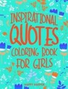 Harper Hall, Happy Harper, Harper Hall - Quotes Coloring Book