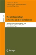 Alessandro Bozzon, Francisco José Domínguez Mayo, José Francisco Domínguez Mayo, Joaquim Filipe, Jos Francisco Domínguez Mayo, Francisc José Domínguez Mayo... - Web Information Systems and Technologies