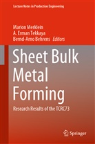Bernd-Arno Behrens, Erman Tekkaya, A Erman Tekkaya, Marion Merklein, A. Erman Tekkaya - Sheet Bulk Metal Forming