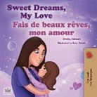Shelley Admont, Kidkiddos Books - Sweet Dreams, My Love (English French Bilingual Book for Kids)