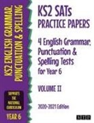Stp Books - KS2 SATs Practice Papers 4 English Grammar, Punctuation and Spelling Tests for Year 6