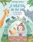 Victor Dias de Oliveira Santos - A Wild Day at the Zoo / Um Dia Maluco No Zoológico - Bilingual English and Portuguese (Brazil) Edition
