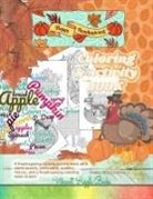 Vibrant Puzzle Books, Happy Arts Coloring - Happy THANKSGIVING adult coloring & activity book. A Thanksgiving variety puzzle book with word search, crossword, sudoku, Mazes, and a Thanksgiving coloring book in one!