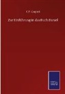 C P Caspari, C. P. Caspari - Zur Einf&uuml;hrung in das Buch Daniel