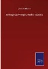 Joseph Rubino - Beiträge zur Vorgeschichte Italiens