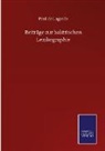 Paul De Lagarde - Beiträge zur baktrischen Lexikographie