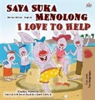 Shelley Admont, Kidkiddos Books - I Love to Help (Malay English Bilingual Children's Book)