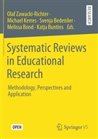 Svenja Bedenlier, Svenja Bedenlier et al, Melissa Bond, Katja Buntins, Michae Kerres, Michael Kerres... - Systematic Reviews in Educational Research