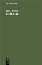 Hans Böhm - Goethe