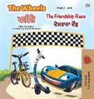Kidkiddos Books, Inna Nusinsky - The Wheels -The Friendship Race (English Punjabi Bilingual Book for Kids)