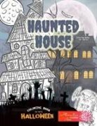 Alternative Coloring Vibea - HAUNTED HOUSE coloring books for adults - Halloween coloring book for adults