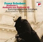 Franz Schubert - Schubert: Symphonies Nos. 1 & 10 (Fragment) (Livre audio)