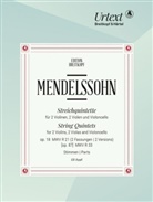 Felix Mendelssohn Bartholdy, Clemens Harasim - Streichquintette op. 18 MWV R 21 (2 Fassungen), [op. 87] MWV R 33 (Urtext nach der Leipziger Mendelssohn-Gesamtausgabe)