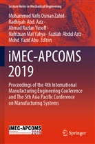 Radhiya Abd Aziz, Radhiyah Abd Aziz, Radhiyah Abd. Aziz, Fazilah Abdul Aziz, Nafrizuan Mat Yahya, Muhammed Nafis Osman Zahid... - iMEC-APCOMS 2019