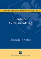 Gerhard Bennemann, Thomas Euler, Davi Rauber, David Rauber, David (Dr. Rauber, David (Dr.) Rauber... - Hessische Gemeindeordnung (HGO)