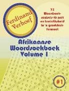 Ferdinand Verhoef - Afrikaanse Woordsoekboek Volume 1: 75 Woordsoekraaisels vir pret en breinfiksheid in 'n grootdruk-formaat